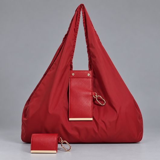 Relivic™ Foldable Keychain Shopping Tote Bag