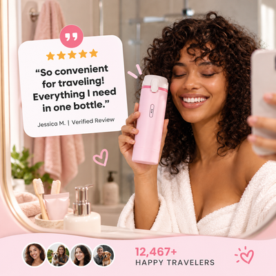 Relivic™ 4-in-1 Travel Toiletry Dispenser