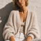 Autumn Oversized Knit Cardigan | Relivic