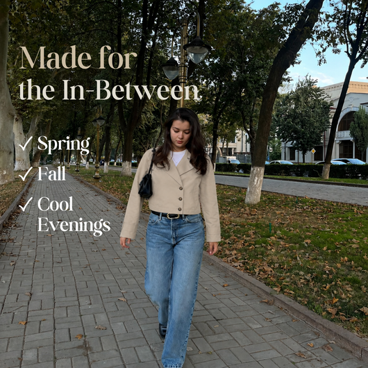 Relivic™ Heritage Cropped Trench Coat