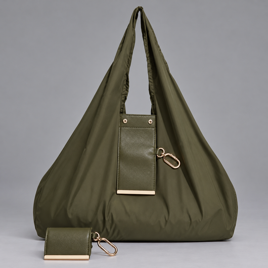 Relivic™ Foldable Keychain Shopping Tote Bag